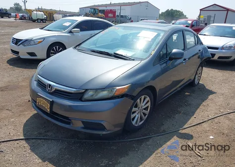 2012 Honda Civic Ex from USA, damaged, VIN 19XFB2F83CE109240